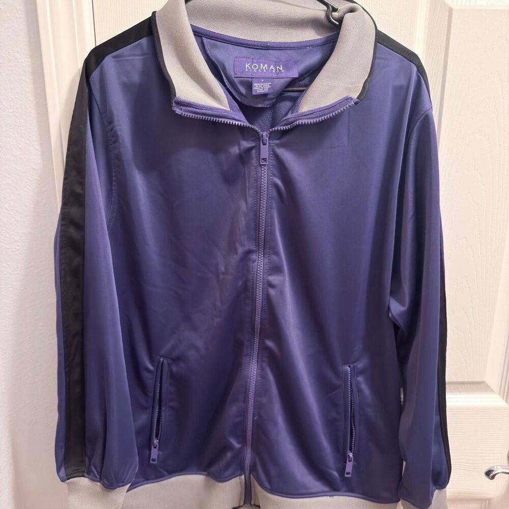 Unbranded Men's Purple and Blue Jacket